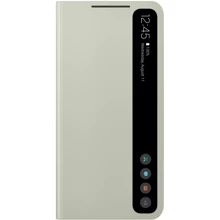 Чехол для телефонов Samsung Clear View Cover Olive Green (EF-ZG990CMEGRU) for Samsung G990 Galaxy S21 FE: Совместимость Samsung G990 Galaxy S21 FE