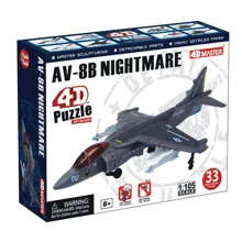 Об'ємний пазл 4D Master "Літак AV-8B" (26215): Виробник 4D Master