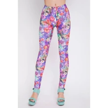 Леггинсы ArtStyleLeggings LSN-189F-42 42 фиолетовые: Страна производитель Украина