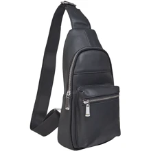 Чоловіча сумка-слінг Buffalo Bags чорна (SHIM9011A-black): Стать Мужской
