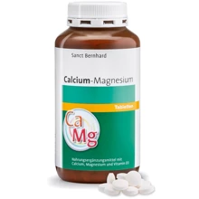 Sanct Bernhard Calcium-Magnesium Кальций 120 мг и магний 50 мг 400 таблеток: Тип Магний + Кальций