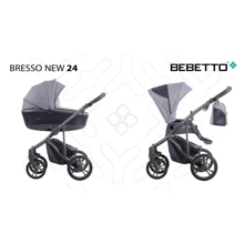 Универсальная коляска 2 в 1 Bebetto BRESSO NEW 24 (графит рама) (503.32.20.G24): Тип коляски универсальная коляска (2-в-1)