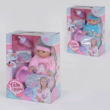 Пупс Yale Baby YL 19001 B 2 вида, 5 функций, с аксессуарами: Производитель Yale Baby