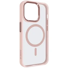 Чохол для iPhone ArmorStandart Unit MagSafe Case Pink для iPhone 15 Pro (ARM74871): Колір розовый