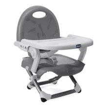 Стульчик для кормления Chicco Pocket Snack Silver (79340.49): Тип трансформер
