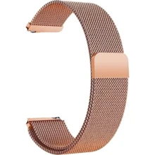 Ремешок BeCover Milanese Style 22mm Rose Gold for Amazfit Stratos/Stratos 2/2S/3 /Amazfit GTR 2/Amazfit GTR 47mm/Amazfit GTR Lite 47mm/Amazfit Nexo/Amazfit Pace/Amazfit GTR 3 Pro/Amazfit GTR 4 (707732): Цвет розовый