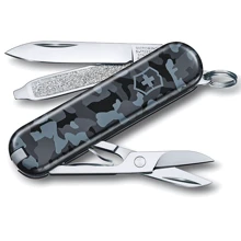 Мультитул Victorinox Classic SD 58мм/7функ/синий камуфляж (0.6223.942): Тип мини-мультитул