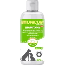 Шампунь для собак Unicum Organic с кератином 200 мл (UN-082): Тип средства Шампуни