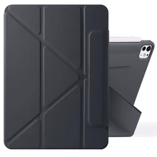 Аксессуар для iPad BeCover Ultra Slim Origami Magnetic with Pencil mount Black for iPad Pro 13 2024 M4 (712964): Цвет черный