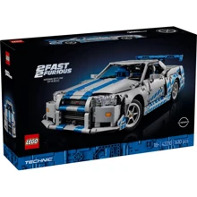 Конструктор LEGO Technic Подвійний форсаж Автомобіль Nissan Skyline GT-R (R34) (42210): Серія TECHNIC
