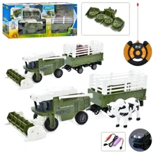 Комбайн LimoToy р/у, акум., USB, резиновые колеса, прицеп, 2 вида (M 4952): Форма Комбайн