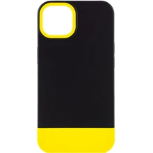 Чохол для iPhone Mobile Case TPU+PC Bichromatic Black / Yellow for iPhone 11: Колір черный