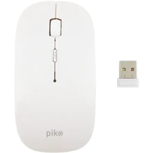 Мышь Piko MSX-016 White (1283126467110): Интерфейс подключения Wireless, USB