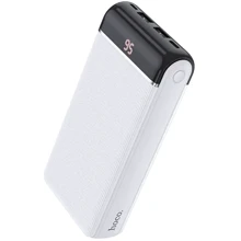 Внешний аккумулятор Hoco Power Bank 20000mAh J59A Famous White: Количество USB 3