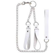 Наручники с поводком sLash Gentle Hold, White: Производитель sLash