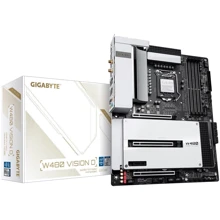Gigabyte W480 VISION D: Оперативная память 4xDDR4 4400 МГц, до 128 ГБ (32 ГБ в одноканальном режиме)