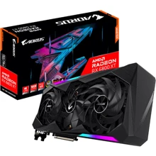 Видеокарта GIGABYTE AORUS Radeon RX 6800 XT MASTER 16G (GV-R68XTAORUS M-16GD): Объем памяти, Гб 16