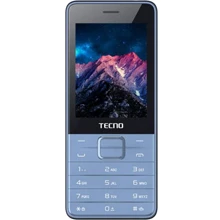 Мобильный телефон Tecno T454 Blue (UA UCRF): Дисплей 2.8" TFT (240х320)