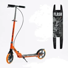 Самокат двоколісний дитячий Best Scooter помаранчевий (FL-80811): Кількість коліс 2
