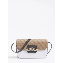Жіноча сумка через плече Guess Hensely Cnvrtble Shoulder Bag Multi коричнева (HWSG8113210-LAM): Стать жіночий