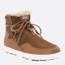 Полусапоги Jack Wolfskin Auckland Wt Texapore Boot W 4035771-5215 38 коричневые натуральная замша зима: undefined undefined