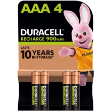 Аккумулятор Duracell Recharge Turbo AAA 900 mAh, 4 шт (5000394203822): undefined undefined