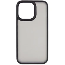 Чехол для iPhone Mobile Case TPU+PC Metal Buttons Black for iPhone 15 Plus: Цвет черный