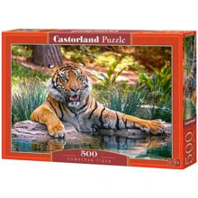 Пазл Castorland 500 тварини Суматранський тигр (0505-52745): Виробник CASTORLAND