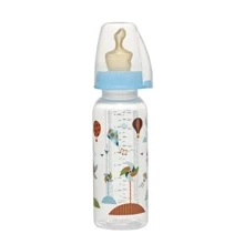 Бутылочка Nip соска ортодонтическая, антиколиковая, латекс М 250 мл (35007): Материал полипропилен