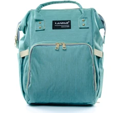 Женский рюкзак для мам Lanpad зеленый (32434 green): Производитель Lanpad
