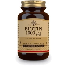 Solgar Biotin 1000 mcg Солгар Биотин 50 капсул: Тип Витамин B