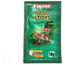Корм для декоративных креветок и аквариумных крабов Dajana Nano Sticks 10 г (DP114S (5805): Вид корма Гранулы
