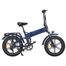 Электровелосипед Engwe Engine Pro (750 Вт, 16 А/ч, 48 В ), колеса 20", синий: Емкость батареи, ВтЧ 768