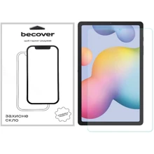 Аксессуар для планшетных ПК BeCover Tempered Glass Clear for Samsung Galaxy Tab S6 Lite 2024 P620/P625/P627 (710801): Цвет прозрачный