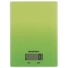 Ваги кухонні Silver Crest 375598 green: Тип конструкції с плоской плaтформой