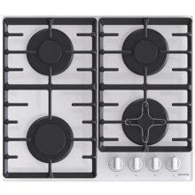 Варочная поверхность газовая Gorenje GT641W: Размеры для встраивания (ШxГ) 55.8x48.8 см