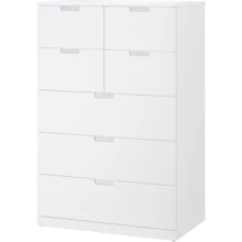 Комод ІКЕА NORDLI 80х122 см (992.395.02): undefined undefined