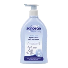 Sanosan Baby Детский крем-гель для купания 400 ml: Тип Крем, Гель