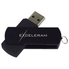 USB-флешка eXceleram 64GB P2 Series USB 3.1 Gen 1 Black (EXP2U3BB64): Стандарт USB USB 3.1
