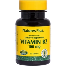 Nature's Plus Vitamin B-2, 100 mg, 90 Tablets (NTP1630): Тип Витамин B