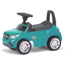 Детская машина-толокар Colorplast MB 2-001 со спинкой (Бирюзовый): Производитель ColorPlast
