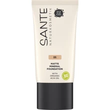 Sante Matte Mineral Foundation БИО-Основа под макияж №5 Warm Honey 30ml: Вид База под макияж