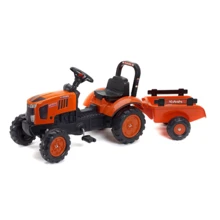 Детский трактор Falk Kubota на педалях Оранжевый (2065AB): Вид трактор