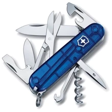 Мультитул Victorinox Climber 91мм/14предметов/синий-прозрачный (1.3703.T2): Тип мультитул (многофункциональный инструмент)