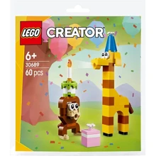 Конструктор LEGO Creator Святкові тварини до дня народження (30689): Серія Creator