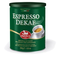 Кофе молотый Saquella Espresso Dekaf 250 г (8002650000111): Вид напитка кофе молотый
