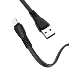 Кабель Hoco USB Cable to Lightning X40 2.4A 1m Black: Тип USB Cable - Lightning