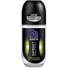 Fa Men Sport Energy Boost 50 ml Антиперспирант-ролик: Назначение От запаха