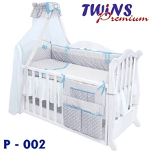Постільний к-т TWINS Premium Glamour P-002 (8 ел): Тип постільний комплект