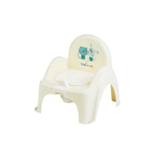 Горшок-кресло Tega baby PK-007 Собака и Кот желтый PK-007-102: Цвет желтый